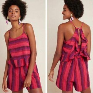 Amadi romper shorts from Anthropologie size medium nwt